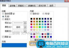 Excel图表负值如何设置不同颜色