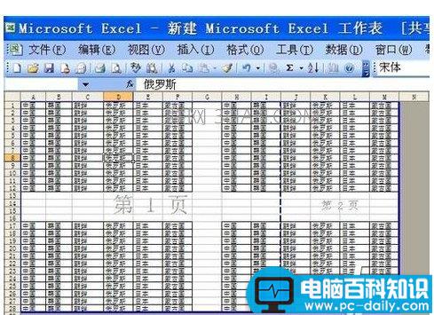 excel,表格,打印,分页,设置