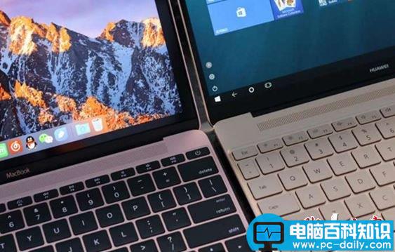 华为MateBook和苹果Macbook,华为MateBook,苹果Macbook