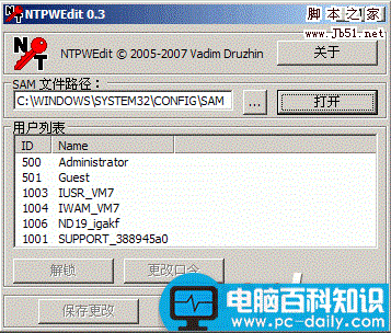 忘记密码,Win2003Server