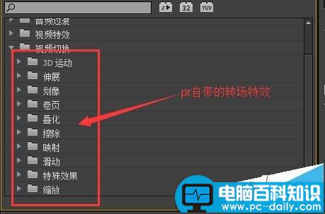 premiere,转场特效