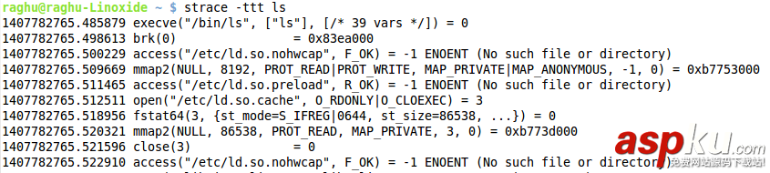 Linux,strace