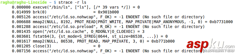 Linux,strace