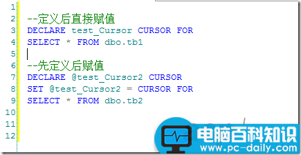 sql游标读取,sqlserver游标,生命周期