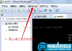 给VM虚拟机中的CentOS Linux系统挂载U盘的方法图文教程