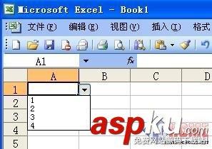 自定义,Excel,下拉菜单