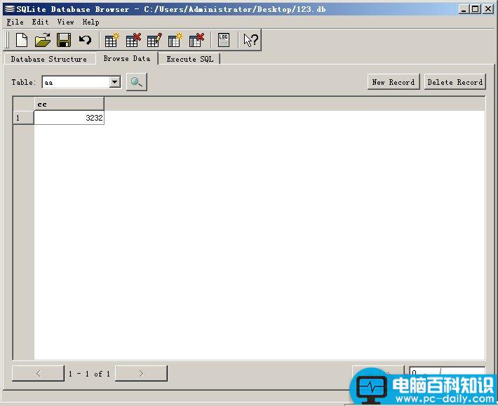 数据库查看器,SQLiteDatabaseBrowser
