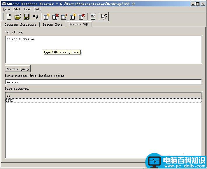 数据库查看器,SQLiteDatabaseBrowser