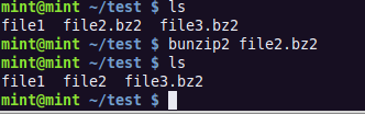 Linux,Bzip2