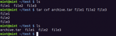 在Linux下使用Tar工具归档文件的教程