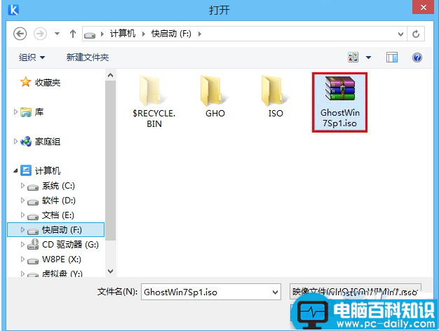 快启动U盘,win7