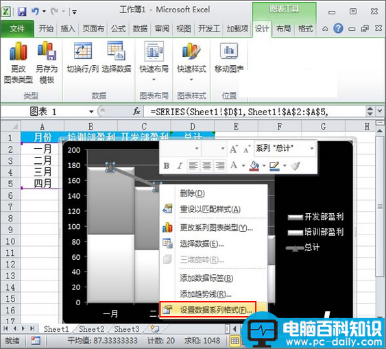 Excel,教程,如何,绘制,盈利,分析图