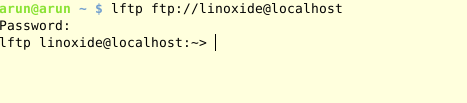 Linux,LFTP