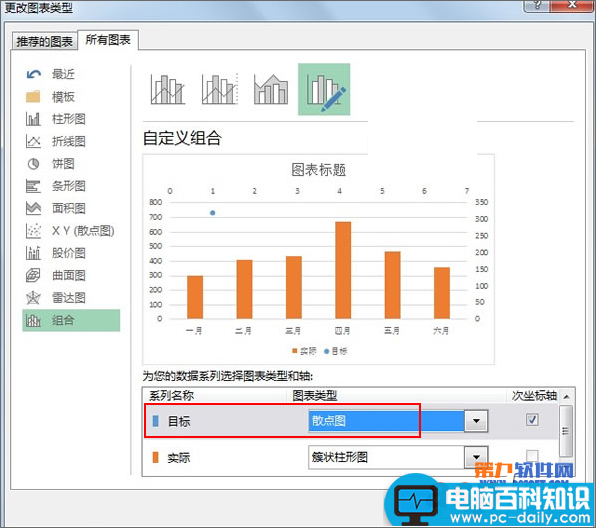 Excel2013,何在,图标,制作,标线,柱形图