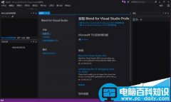 Visual Studio窗口界面显示黑色很多功能消失了怎么办?