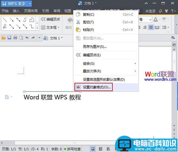 WPS文字2013上划线和下划线的添加方法