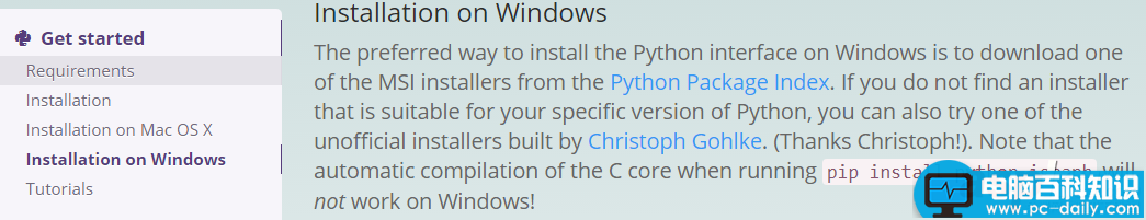 Python-igraph环境配置,python-igraph,Windows7