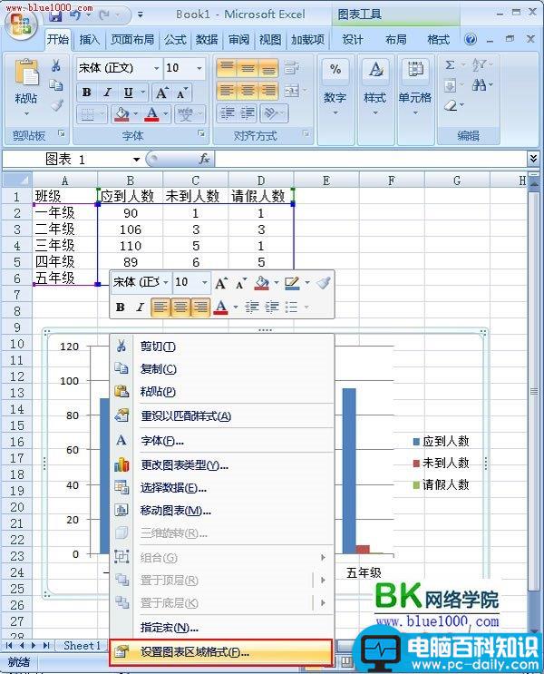 Excel 2007教你插入个性化的柱状图