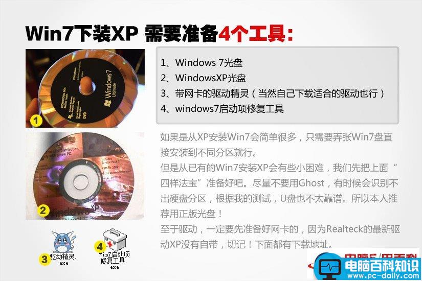 Win7,XP双系统