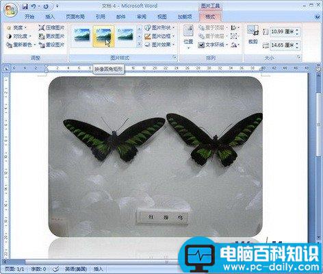 Word 2007基础：认识图形图片样式