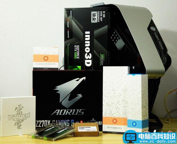 i7-7700K,GTX1080,Z270,组装电脑