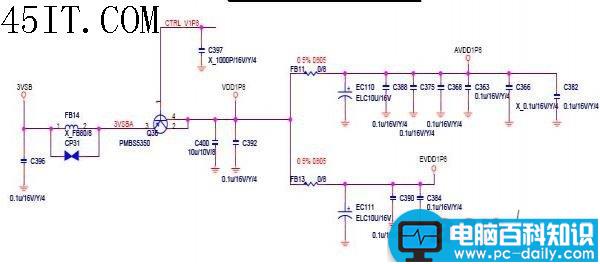 主板,PCIE网卡,电源,电路图