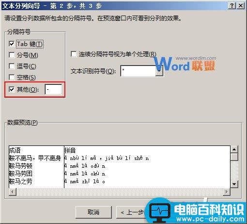 在Excel2013中如何给工作表分列