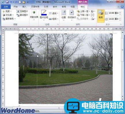 word2010如何裁剪图片