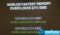 NVIDIA发布新版GTX 1080/1060:显存提高G5X