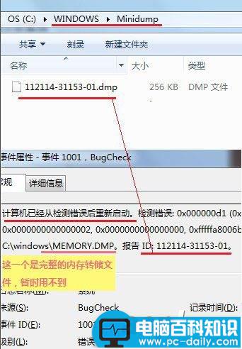 Win7,minidump,文件分析