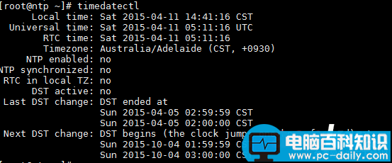 CentOS,NTP