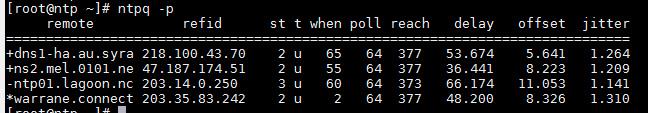 CentOS,NTP