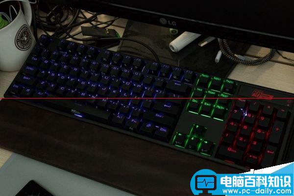 RGB灯效,RKRC930评测,三色键盘