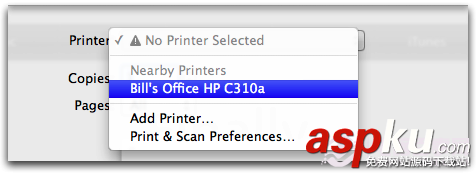 Mac,连接打印机,打印机