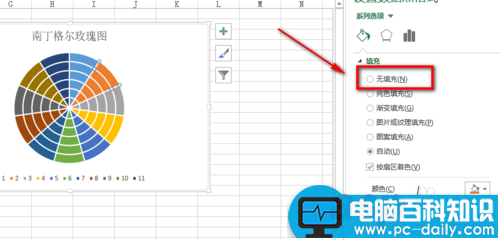 教你用Excel2013制作南丁格尔玫瑰图