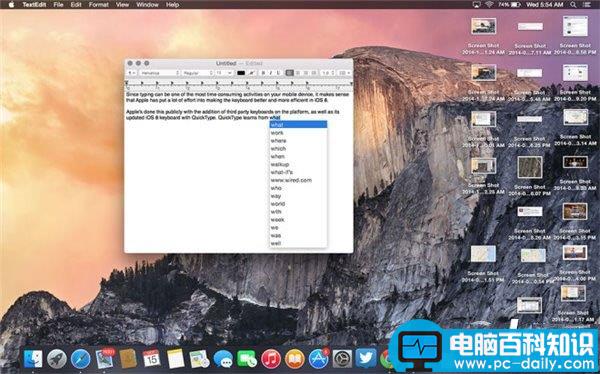 苹果,YosemiteOSX10.10