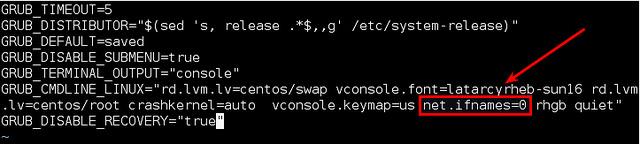 CentOS7,网络接口名,linux