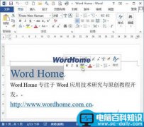 怎样关闭Word2013中的浮动工具栏