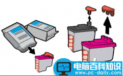 惠普5820打印机新机怎么安装打印头?