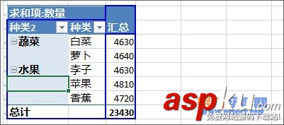 Excel教程 怎样设置数据透视表字段分组方法