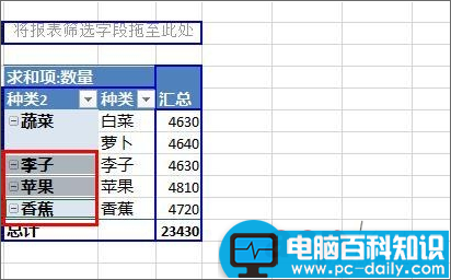 Excel教程 怎样设置数据透视表字段分组方法