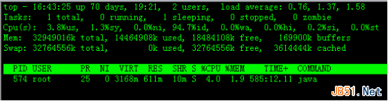 top命令,linux