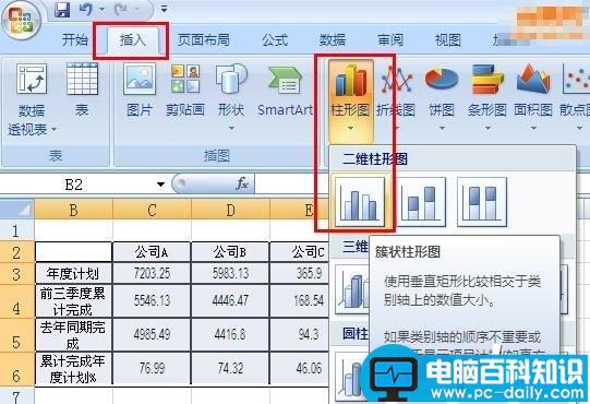 Excel怎么制作柱状折线图