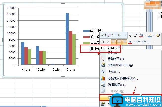 Excel怎么制作柱状折线图