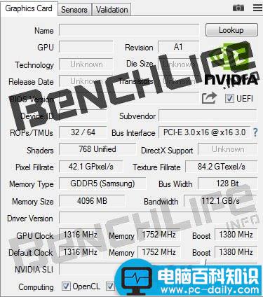 NVIDIA,GTX1050,GTX1050Ti,显卡规格,Pascal架构