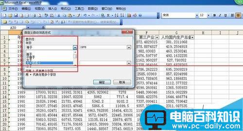 Excel表格中对指定的数据进行筛选的详细教程