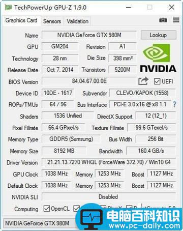 NVIDIA,GTX980M,GTX1060,游戏本