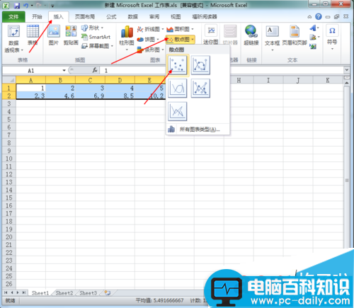 Excel表格回归直线怎么制作