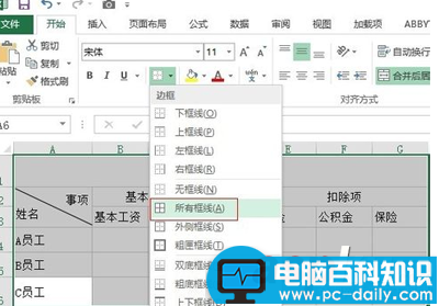 Excel表格制作的基本方法