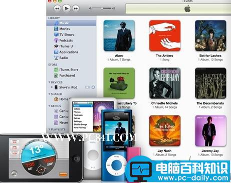 iTunes是什么？ 如何使用itunes软件！苹果专用同步工具